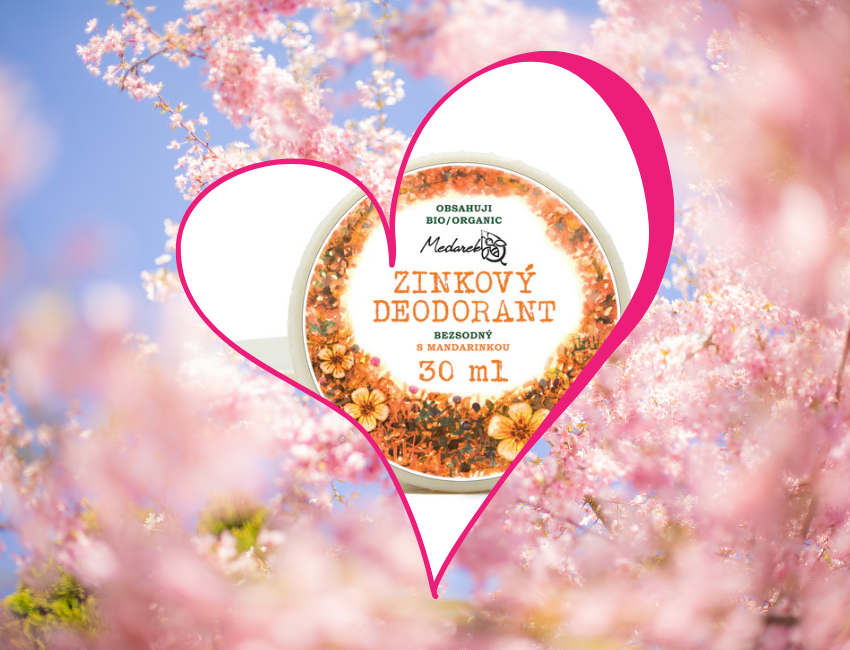 zinkovy deodorant medarek s mandarinkou